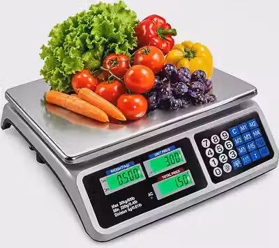 Balança Comercial Digital 30kg com Cálculo de Preço