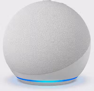 Echo Dot (Geração mais recente) | Smart speaker com Alexa, som vibrante e potente, Wi-Fi e Bluetooth | Cor Branca, com Acesso Antecipado à Alexa+
