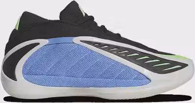 Anthony Edwards 1 Tênis de basquete masculino cano baixo, Blue Fusion/Zero Metallic/Lime Burst, 43