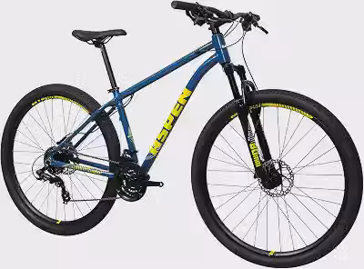 Bicicleta Caloi Aspen Aro 29, 24 Marchas Shimano, Freio a Disco Hidráulico, Suspensão 80mm com Trava, Quadro Alumínio 6061, Cabeamento Interno, Cidade e Lazer