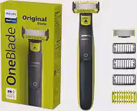 Philips OneBlade Barbeador e Aparador Elétrico para Rosto e Corpo