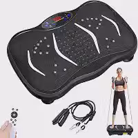 110-240 V Vibration Plate Exercise Machine com Controle Remoto, Plataforma de Vibração de Placa, Fitness Vibration Platform, Plataforma Vibratória