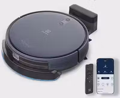 Electrolux Robô Aspirador Wi-Fi MOP ERB44 Bivolt Sensor Antiqueda