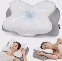 Travesseiro Cervical Ortopédico D45 Linlight Resfriamento Toque Mácio
