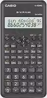 Calculadora Científica FX-82MS-2-S4-DH 240 Funções Preta Casio
