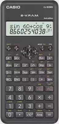 Calculadora Científica FX-82MS-2-S4-DH 240 Funções Preta Casio