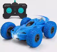 Carrinho de Controle Remoto Infantil Acrobático 360° com LED Recarregável