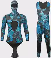 YIJU Roupa de mergulho em neoprene com isolamento térmico, flexível e confortável, ideal para atividades como snorkeling, e natação.
