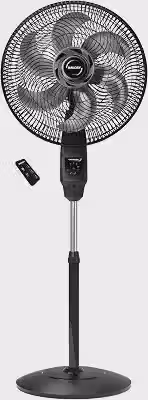 Ventilador de Coluna Mallory Chronos 140W, Silencioso, Com Controle Remoto, Hélice de 6 pás, Auto Desligamento Programável de até 7 Horas- PR – GR - 220V