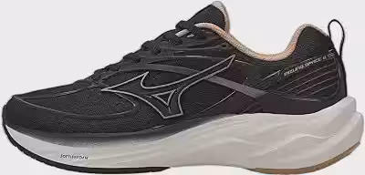 Tênis Mizuno Space 6, Preto/Dusty, Tamanho 35