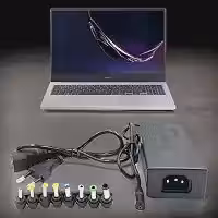 Carregador Premium Universal 120W, Notebook, 9 Adaptadores, VARENZIA