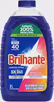 Brilhante Limpeza Total - Lava Roupas Líquido 3L