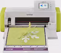 Máquina p/Recorte Brother de papéis e tecidos 110V SDX85