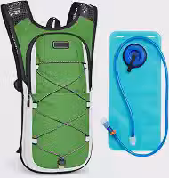 Mochila de Hidratação 2L com Bolsa D'água, Sistema de Hidratação TPU + PVC, 47 x 25 cm, Ideal para Trilhas e Ciclismo