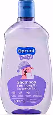 Shampoo Infantil Sono Tranquilo 400ml – Baruel Baby