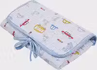 Papi Textil Trocador Porta Fraldas Papi Malhas Portátil Est 66Cm X 40Cm Contem 01 Un