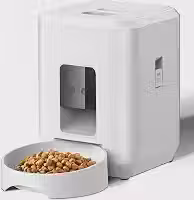 2L Alimentador Automatico Pet, Tuya WiFi Alimentador Automatico Gatos, Fácil de Programar Pequenos Animais de Estimação em Ambientes Internos