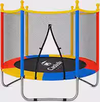 Cama Elástica Colorida 140cm X 120cm Até 80KG - Castela