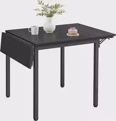 VASAGLE Mesa de Jantar Dobrável para 2-4 Pessoas