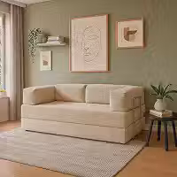 Sofá Cama Flowin Inflow Bege