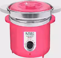 Mega Bell, Panela aquecedora de cera para depilação, Termocera, 400g, Rosa