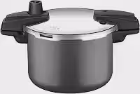 Panela De Pressão Tramontina Arizona Induction Em Alumínio Com Revestimento Interno E Externo Em Antiaderente Starflon Max Titânio 20 Cm 4,5 L