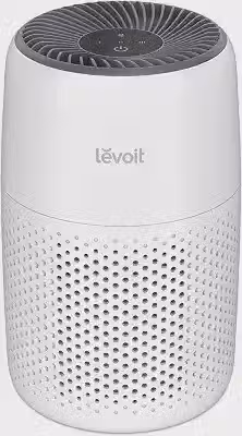 LEVOIT Purificador de ar para quarto doméstico, filtro de ar HEPA ultra silencioso com esponja de fragrância e 3 velocidades para dormir melhor, alergias, poeira, odor, animais de estimação, fumaça,