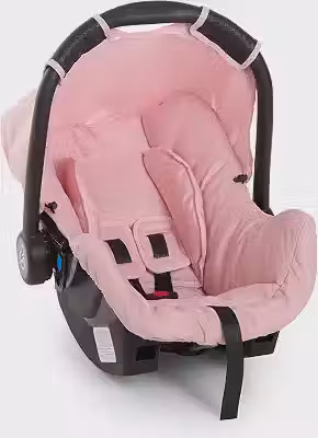 Galzerano Bebe Conforto Cadeirinha Auto Infantil 0 Até 13Kg Dispositivo De Retenção Grid Rosa