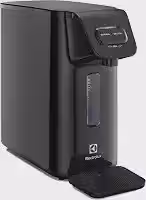 Electrolux Purificador de Água Gelada Fria e Natural Elétrico Compacto Eletronico placa Electrolux Filtro refil 6 meses ou 3000l Bivolt preto PE15P