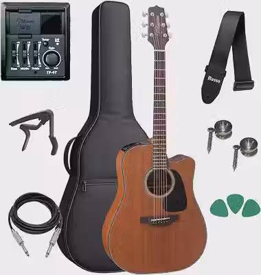 Violão Eletrico Takamine Gd11 Mce + Kit Completo Capa Luxo