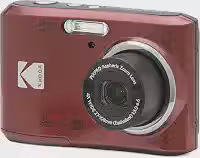 KODAK Câmera Digital PIXPRO Zoom FZ45-RD de 16 MP com Zoom óptico de 4X, ângulo amplo de 27 mm e Tela LCD de 2,7 polegadas (vermelha)