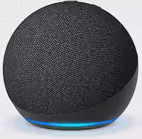 Echo Dot (Geração mais recente) | Smart speaker com Alexa, som vibrante e potente, Wi-Fi e Bluetooth | Cor Preta, com Acesso Antecipado à Alexa+
