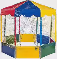 Piscina de Bolinhas Oitavada 2,00m Nacional Premium - Rotoplay Brinquedos
