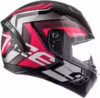 Peels Capacete Moto Fechado Spike II GTX Preto/Pink 58