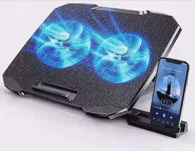 Base Refrigerada para Notebook com Cooler USB Ajustável Ergonômica