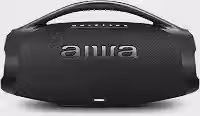 Caixa de Som Boombox Plus AIWA BBS-01-B 200W Bluetooth 5.3-200W RMS - 30 Horas de Bateria - Resistente à Poeira e Água - Preto