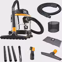 WAP Aspirador de Pó e Água GTW INOX 15 14,8L, 1700W, 127V