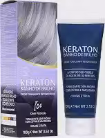 Keraton Tonalizante Banho de brilho 100g Ice Cinza Platinado