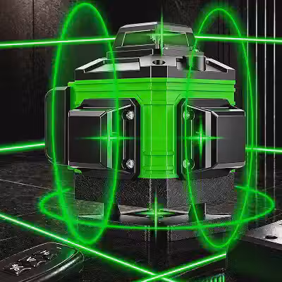 Nivel a Laser 8/12/16 Linhas Verde Autonivelante 360 Graus (16 Linhas)