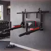 Barra Fixa de Parede Exercício Academia Musculação Treino Multifuncional Abdominal Triceps Encosto