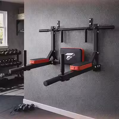 Barra Fixa de Parede Exercício Academia Musculação Treino Multifuncional Abdominal Triceps Encosto