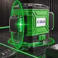 Nivel a Laser 8/12/16 Linhas Verde Autonivelante 360 Graus (8 Linhas)