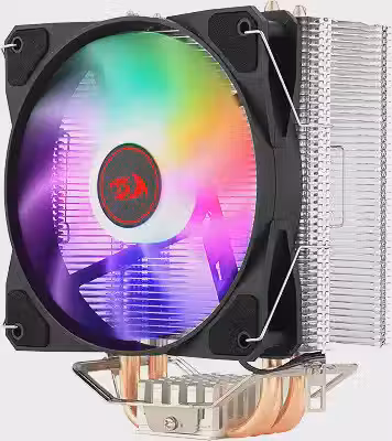 Aircooler Redragon Tyr Preto Iluminação Rainbow com Fan de 120mm CC-9104