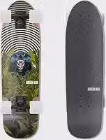 HORIZON BLUE Dinghy Classic Cruiser Skateboard Complete - 28.5' Lightweight Commuter/Soft 63mm Wheels & Maple Deck