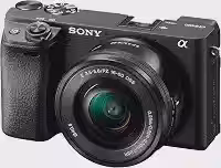 Sony Câmera Mirrorless Alpha A6400: Câmera Digital Compact Aps-C Intercambiáveis ​​Com Foco Automático De Olhos Em Tempo Real, Vídeo 4K, Tela Flip & 16-50Mm Lente E Câmeras Compatíveis Com Montagem