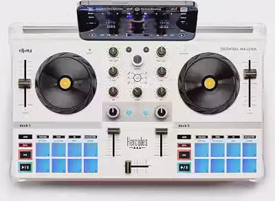Hercules DJControl Mix Ultra - Controlador DJ Móvel para iOS e Android