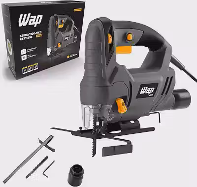 WAP Serra Tico Tico ESTT 800 para Cortes Curvos e Retos, com 6 Níveis de Velocidades, 800W 127V