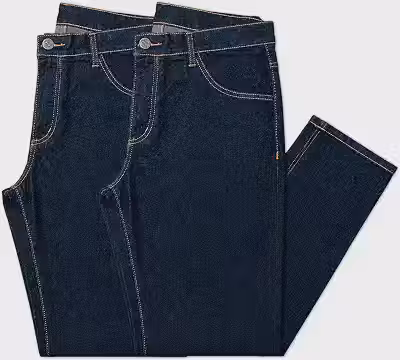 Kit 2 Calças Jeans Masculina Tradicional