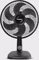 Ventilador de Mesa Mallory Turbo Compact 30 cm, Silencioso, Hélice de 6 pás, Grade Especial em Sistema TS, Máxima Vazão e Mínimo Ruído -127V