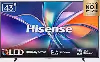 Hisense Smart TV 4K Hi-QLED 43' Polegadas 43Q6QVV
